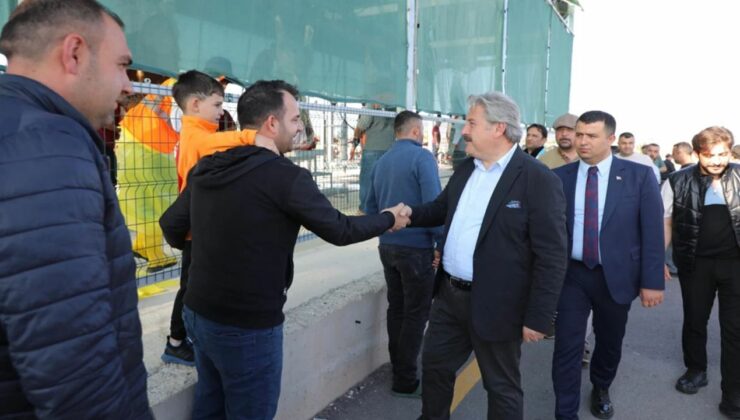 Melikgazi Belediye Başkanı Mustafa Palancıoğlu’ndan kurban alanına ziyaret