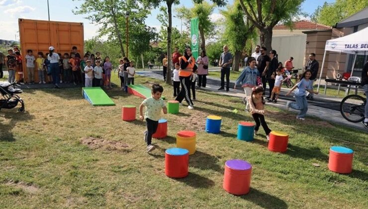 Kayseri Talas’tan “Dünden Bugüne Çocuk Oyunları Şenliği”