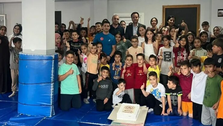 Zafer Mahallesi’nde Güreşe moral ziyareti