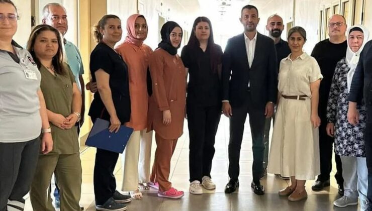 Başkan Söker’den bayramda moral ziyareti