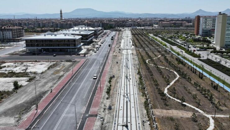 Konya’da raylı sistem genişliyor
