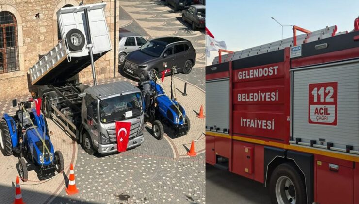 Gelendost araç filosunu güçlendiriyor