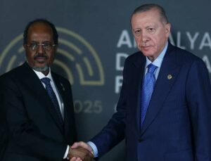 Cumhurbaşkanı Erdoğan Somali lideri Mahmud ile görüştü