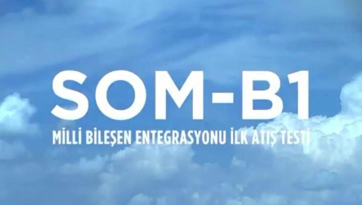 Türkiye’nin SOM füzesi yerli motorla hedefi tam isabet vurdu