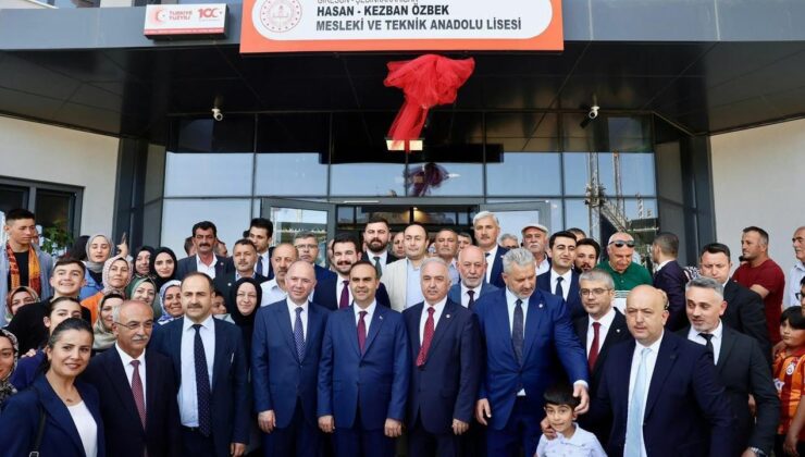 Dursun Aydın Özbek Şebinkarahisar’a okul yaptırdı