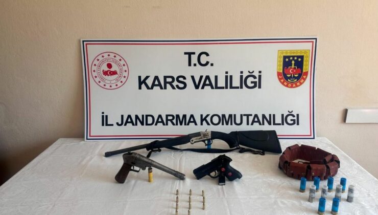 Kars’ta yasadışı silah operasyonu: 4 şüpheliye adli işlem ve para cezası