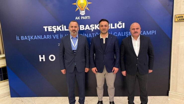 AK Parti Kars İl Başkanı Sancar, Kızılcahamam’daki İl Başkanları Toplantısı’na katıldı