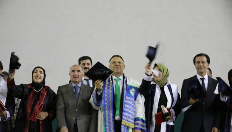 Iğdır Üniversitesi’nde mezuniyet coşkusu aşandı