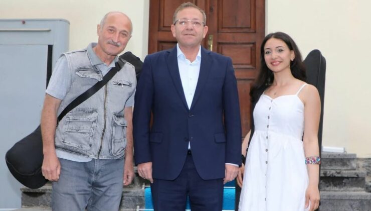 Vali Ziya Polat, Kafkas Üniversitesi Devlet Konservatuvarı öğretim görevlilerini ağırladı