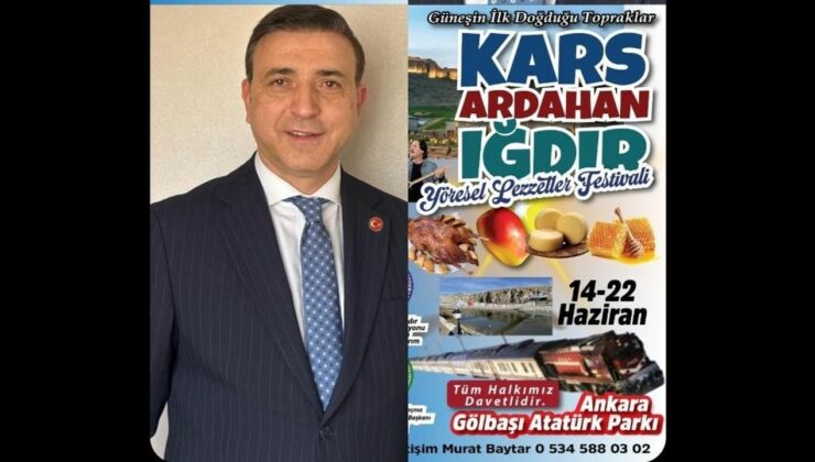 Başkent’te yöresel rüzgar: Kars-Ardahan-Iğdır lezzetleri Ankara’da buluşuyor!