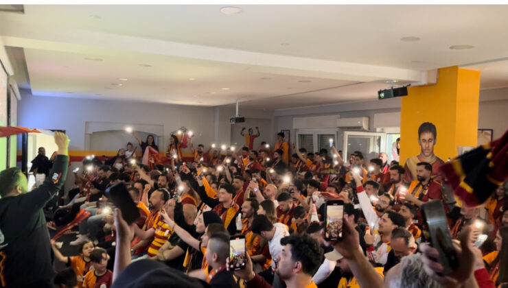Galatasaray’ın 25. şampiyonluğu Duisburg’da coşkuyla kutlandı