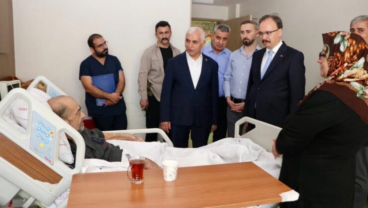 Vali Dr. Kemal Kızılkaya’dan hastalara moral ziyareti