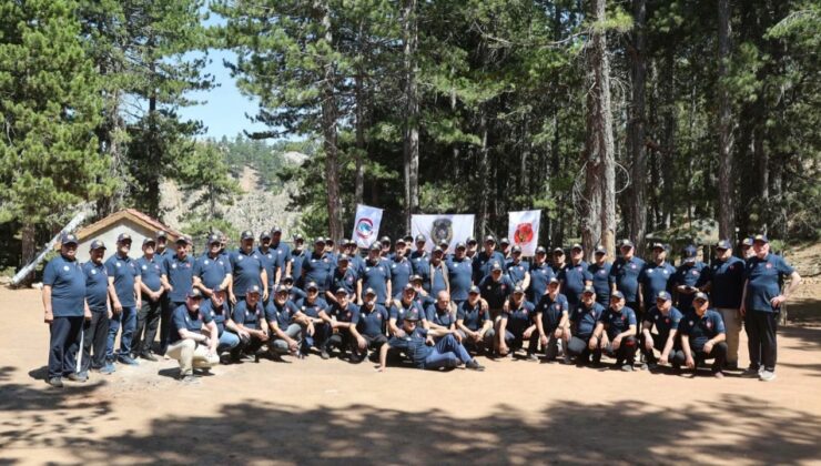Kahraman gaziler Konya Büyükşehir’in kampında buluştu