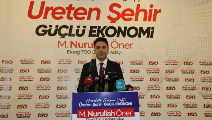 ETSO başkan adayı Öner: Eleştiri değil, çözüm üreteceğiz