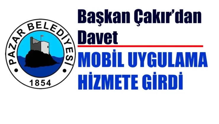 Pazar Belediyesinden dijital dönüşüm hamlesi