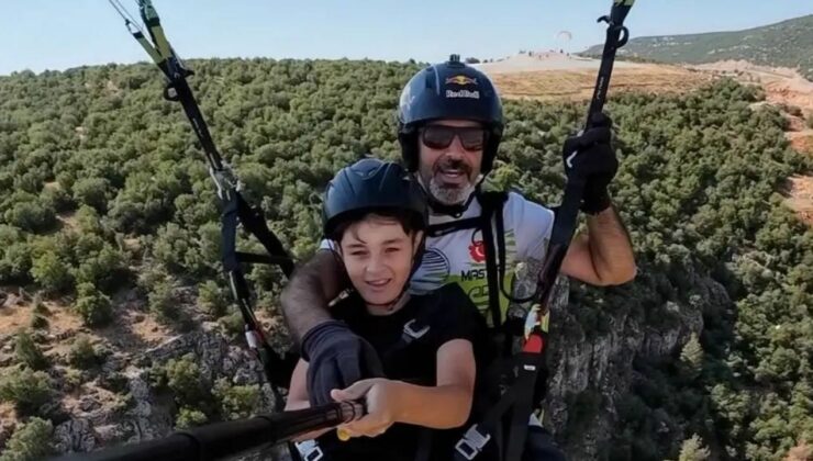 Türk Hava Kurumu, depremzede Mahmut Efe’yi unutmadı