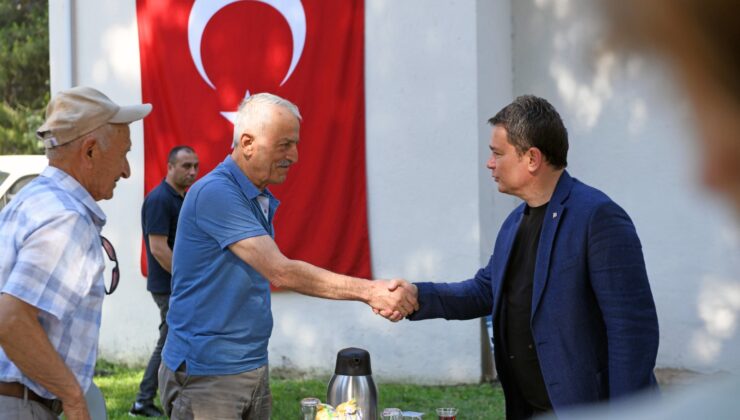 Başkan Aydın, mahalle buluşmalarını sürdürüyor