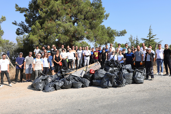 Mudanya’da orman yangınlarına karşı temizlik seferberliği