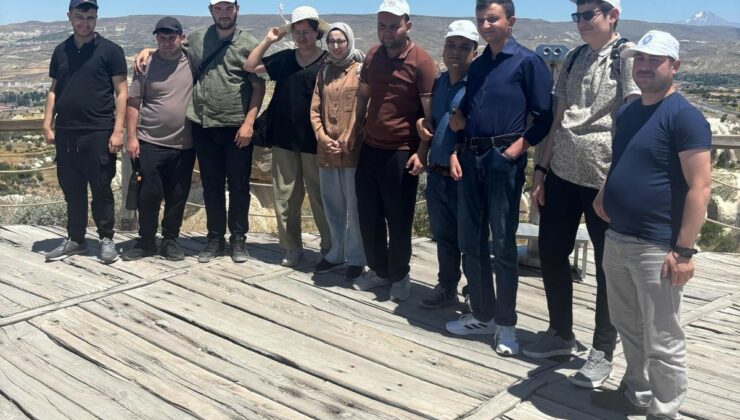 Engelli Eğitim Merkezi öğrencileri Nevşehir’i gezdi