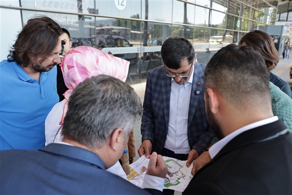 Başkan Kahveci, Kütahya Şehirler Arası Otobüs Terminali’ni inceledi