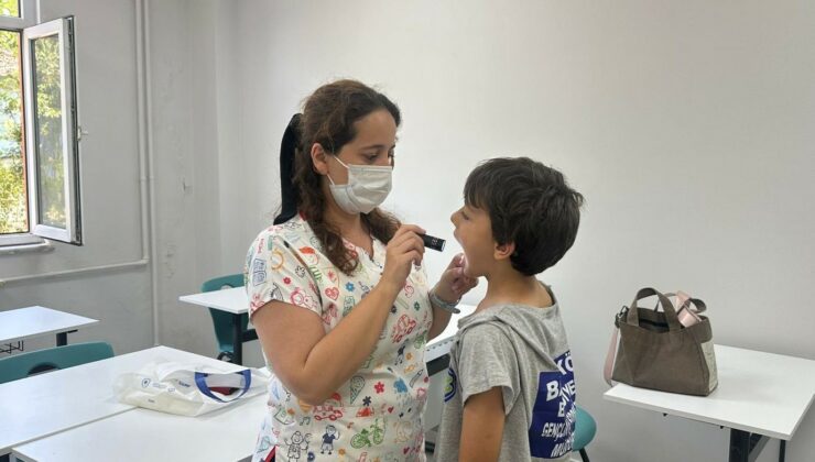 Bakırköy Belediyesi’nden sporcu çocuklara sağlık taraması