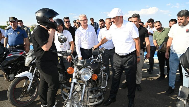 Vali Canalp, Sürücü Akademisi’nde incelemelerde bulundu