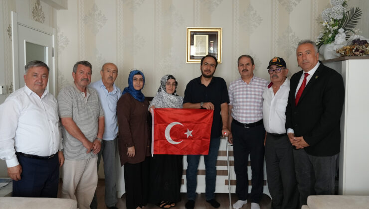 Konya Büyükşehir Belediyesi, 15 Temmuz gazilerini ziyaret etti