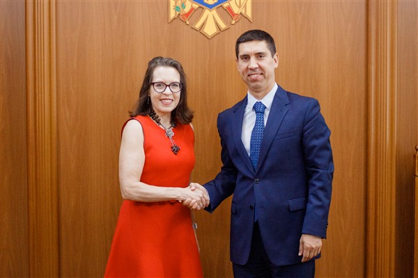 Popşoi, AGİT Moldova Misyonu Başkanı Keiderling ile buluştu