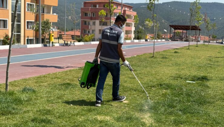 Karabük Belediyesi, tüm mahallelerde ilaçlama çalışmalarını yoğunlaştırdı