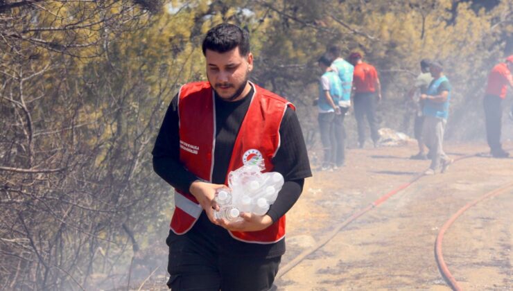 Kepez Belediyesi’nden Aksu ve Muratpaşa’daki yangınlara destek