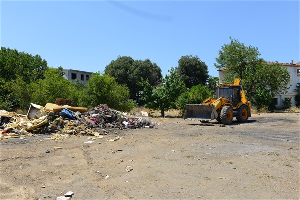 Yaylacık Mahallesi’nde oluşan çevre kirliliğine son verildi