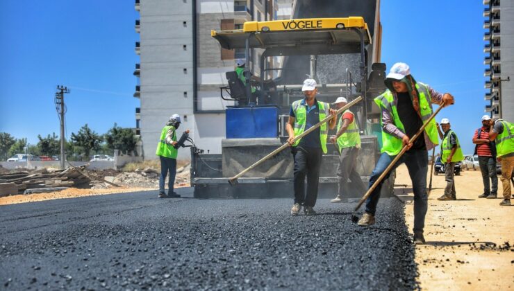 Kayapınar Belediyesi’nden asfalt çalışması