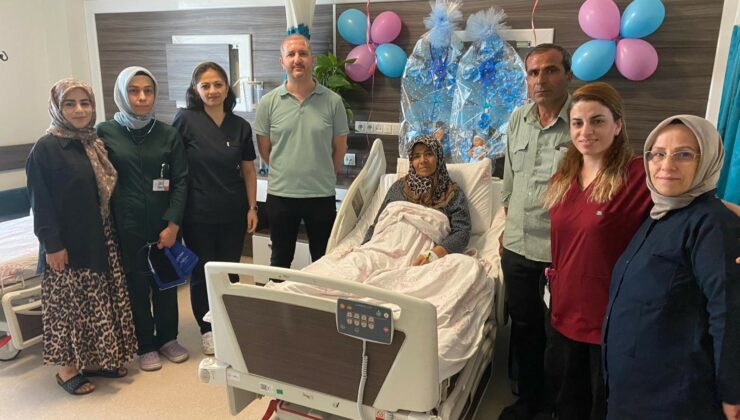 Birecik Devlet Hastanesi’nde 53 yaşında ikiz gebelik başarıyla sonuçlandı
