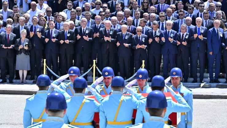 Dervişoğlu, Altan Öymen’in cenaze törenine katıldı