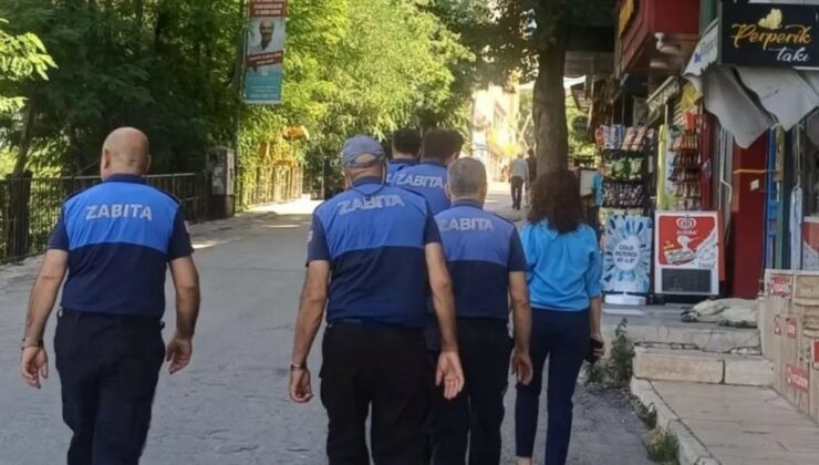 Tunceli’de zabıta haftaya denetimle başladı