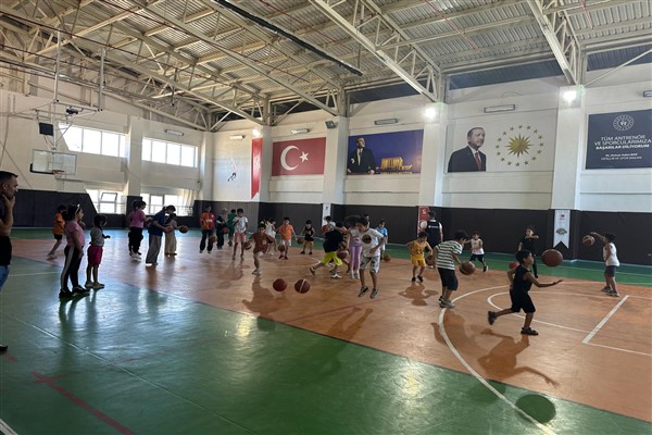 Batman’da basketbol kursları ilgi görüyor
