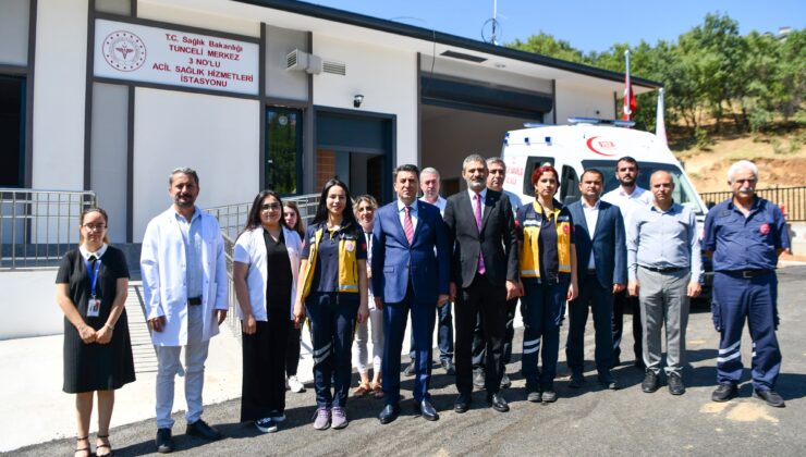 5 No’lu Aile Sağlığı Merkezi ve 3 No’lu Acil Sağlık Hizmetleri İstasyonu hizmete açıldı