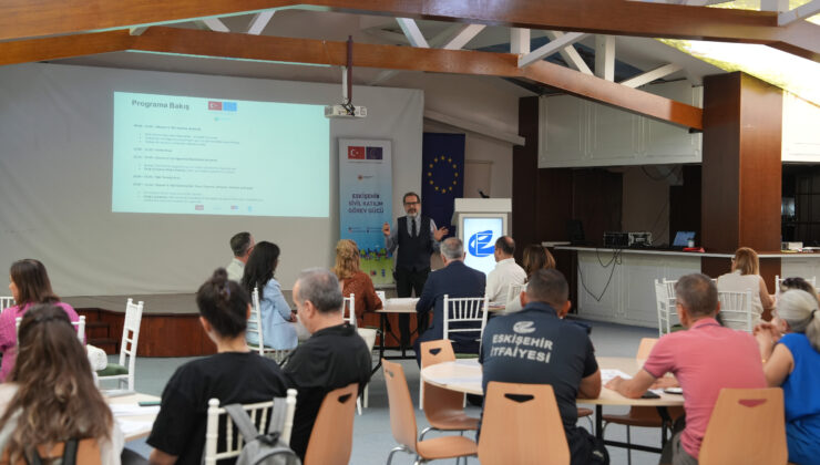Eskişehir Büyükşehir Belediyesi, UNDP tarafından yapılan eğitime ev sahipliği yaptı