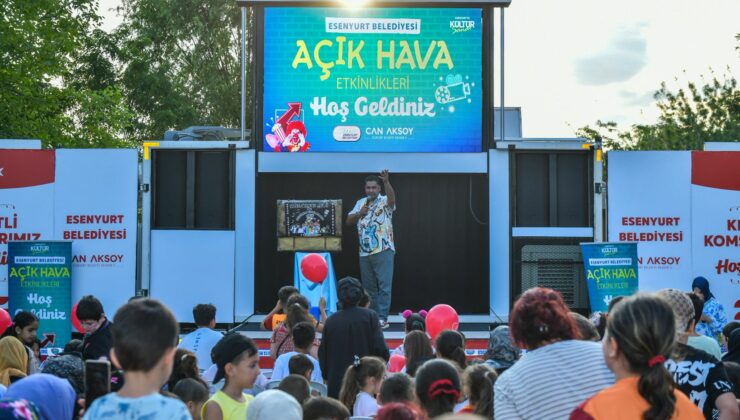 Esenyurt Belediyesi’nden açık hava etkinlikleri