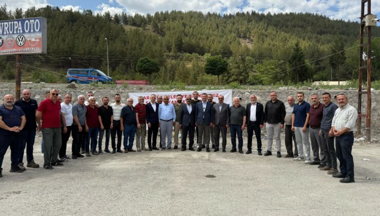 Başkan Çetinkaya, Antepoğlu Sanayi Sitesi’ni ziyaret etti