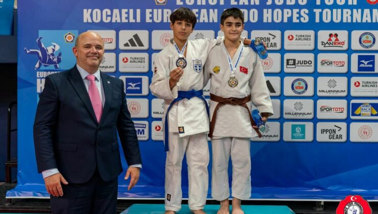 Konya Büyükşehir Belediyesporlu Oruç, judoda Avrupa Kupası’nda şampiyon oldu