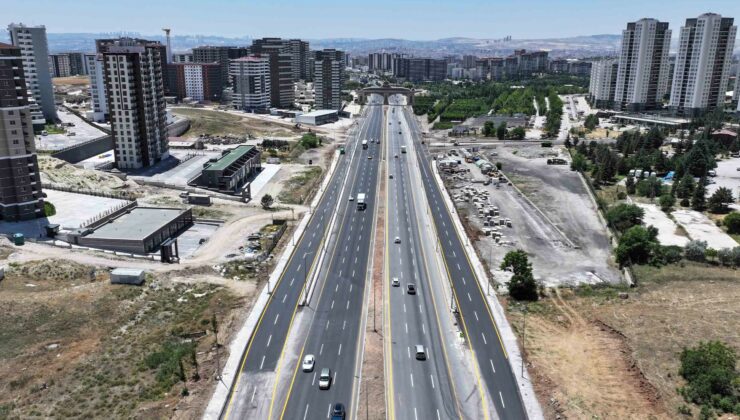 Ankara Büyükşehir Belediyesi, büyük trafik projelerini tamamladı
