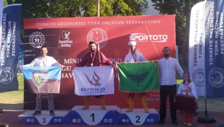 Karacabeyli okçulardan Türkiye Şampiyonası’nda büyük başarı