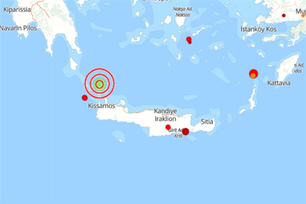 Akdeniz’de deprem