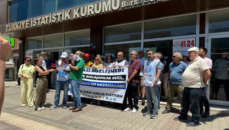 KESK’ten TÜİK önünde tepki: Sizin rakamlarınız yalan, bizim yoksulluğumuz gerçek