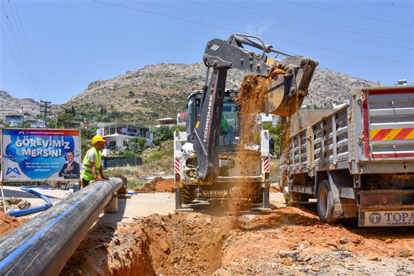 MESKİ, Mersin genelinde altyapı yatırımlarına devam ediyor