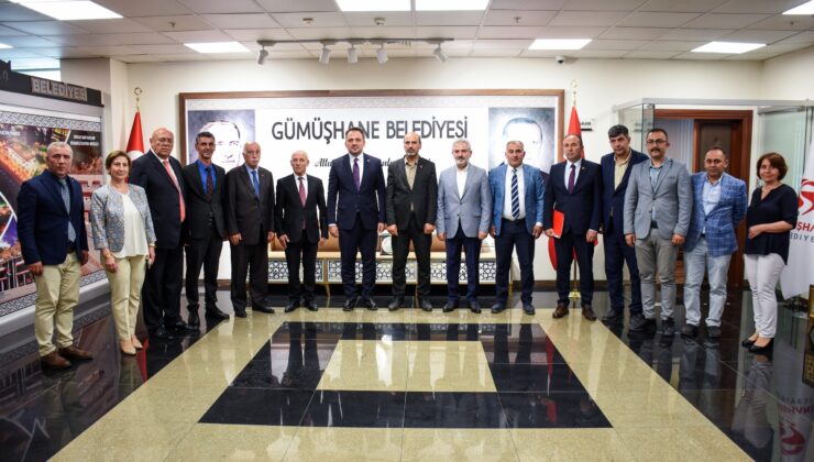 Gençlik ve Spor Bakan Yardımcısı Eminoğlu’ndan Gümüşhane Belediyesi’ne ziyaret
