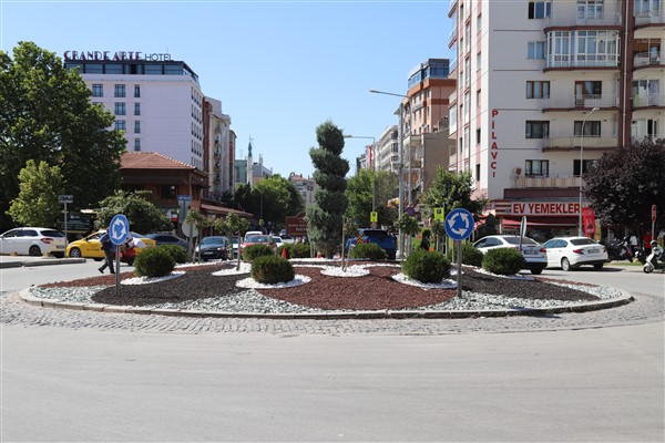 Eskişehir’de kuru peyzajla su tasarrufu artıyor