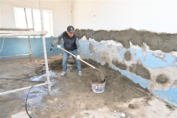 Isparta Belediyesi’nin desteğiyle atıl köy okulu yaşam merkezine dönüşüyor