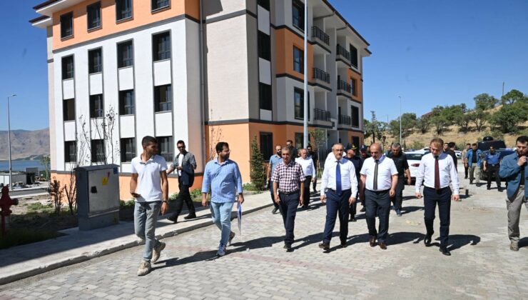 Vali Yavuz, Kale ilçesindeki çalışmaları yerinde inceledi